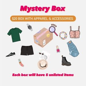 20 Dollar Mystery Box - Women or Mens Mystery Box - Surprise Box